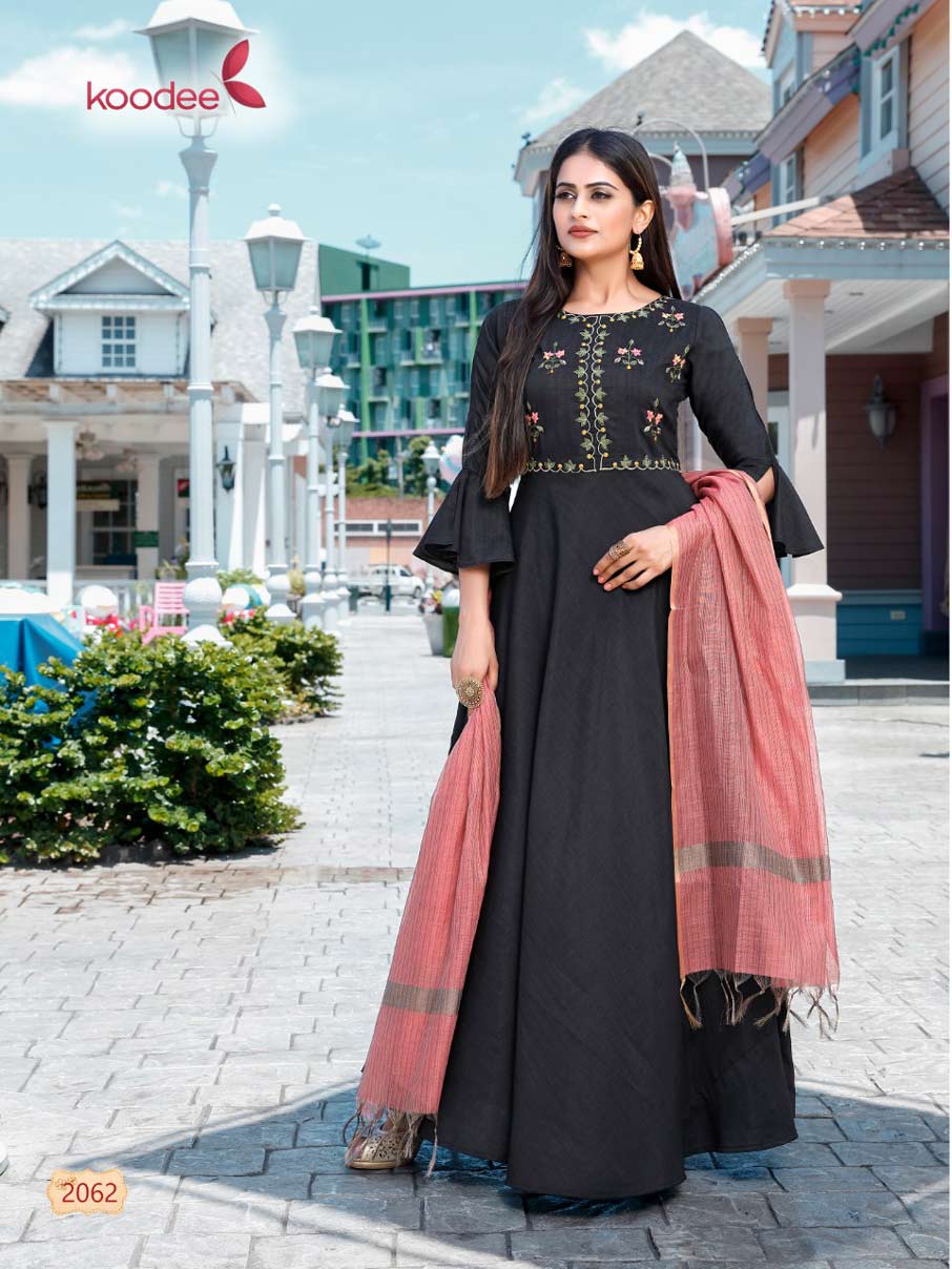 Chunri Vol-2 Koodee Brand Poly Rayon Dupatta Kurta Chunri Vol-2 Koodee Brand Poly Rayon Dupatta Kurta
